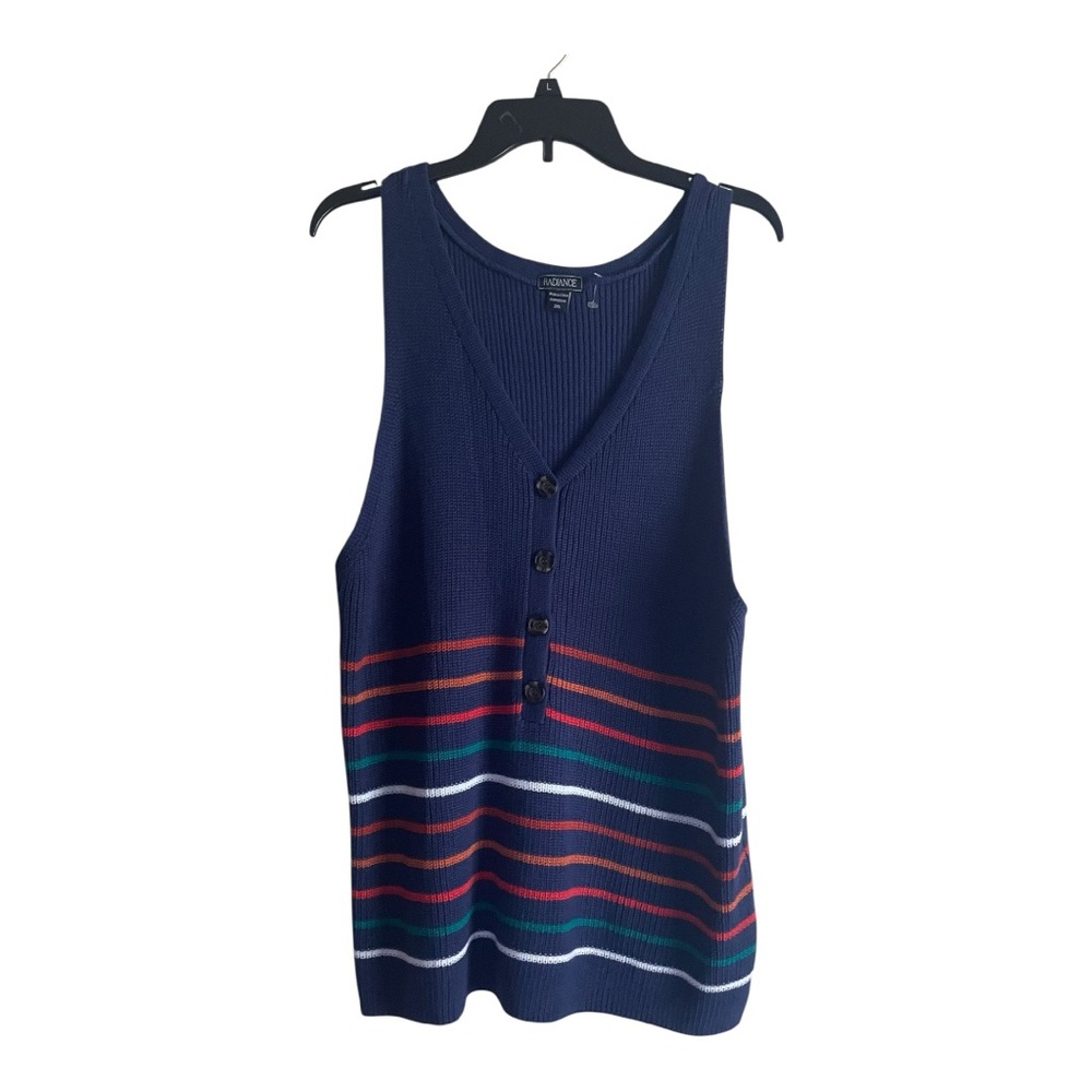 NWOT Radiance Women’s Size 2XL Sweater Sleeveless Sweater